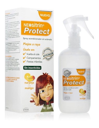 NEOSITRIN PROTECT ACONDICIONADOR 1 SPRAY 200 ML AROMA NARANJA Y MANGO