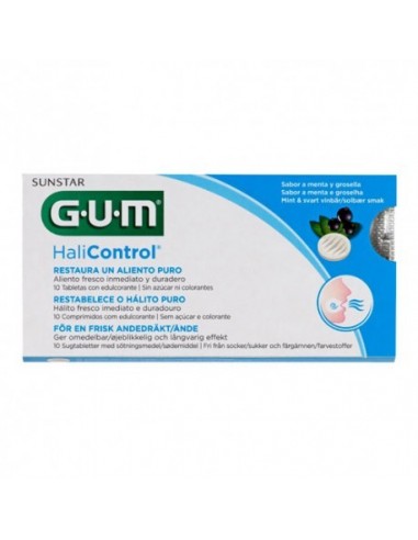 Gum Halicontrol 10 Tabletas