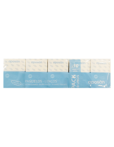 APOSAN PAÑUELOS EXTRA SUAVES 10 ENVASES APOSAN PAÑUELOS EXTRA SUAVES 10 ENVASES