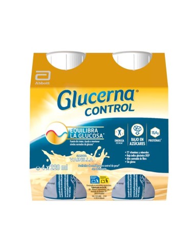 GLUCERNA CONTROL 4 BOTELLAS 220 ML...