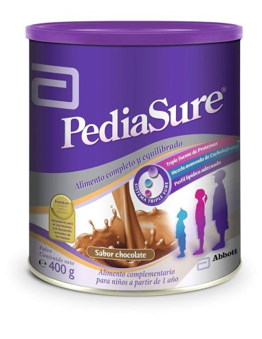 PEDIASURE POLVO 1 LATA 400 G SABOR...