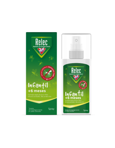 RELEC INFANTIL REPELENTE 1 ENVASE 100 ML