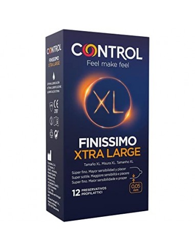 Control Finissimo Xl Preservativos 12 Unidades