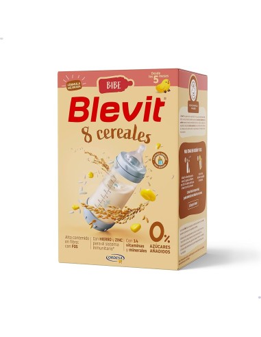 BLEVIT BIBE 8 CEREALES 1 ENVASE 500 G