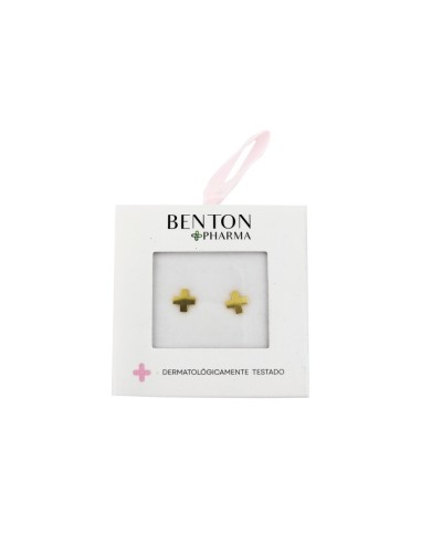 BENTON PHARMA MY FIRST PENDIENTE ORO 2 UNIDADES ESTRELLA 4 MM