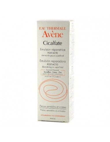 Avene Cicalfate Emuls Reparadora P-Acto Derma 1 Envase 40 Ml