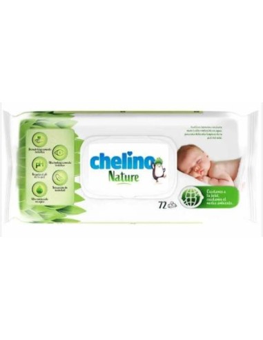 CHELINO NATURE 72 TOALLITAS