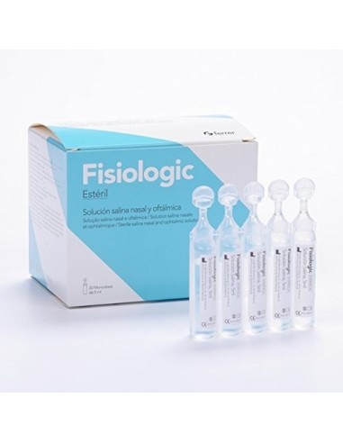 Fisiologic Solucion Salina Nasal Y Oftalmica 30 Monodosis 5 Ml