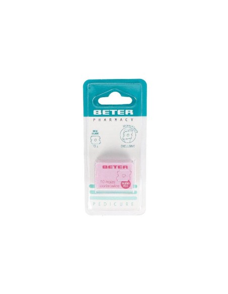 CORTACALLOS RECAMBIO CUCHILLAS BETER 10 HOJAS