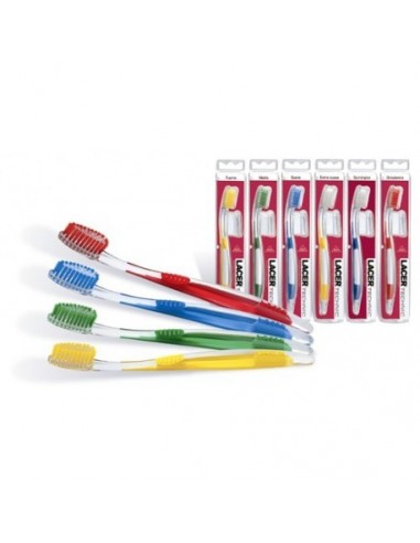 CEPILLO DENTAL ADULTO LACER MEDIO 1 UNIDAD