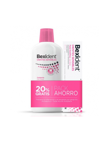 PACK BEXIDENT DIENTES SENSIBLES COLUT...