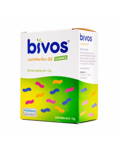 BIVOS LACTOBACILLUS RHAMNOSUS GG 10 MINISOBRES 1,5 g