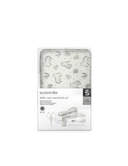 BABY CARE ESSENTIALS SET MANICURA SET 6 PIEZAS COLOR GRIS