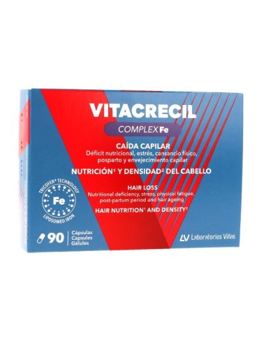 VITACRECIL COMPLEX FE 90 CAPSULAS