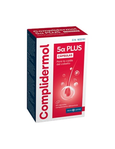 COMPLIDERMOL 5ALFA PLUS 180 CAPSULAS...