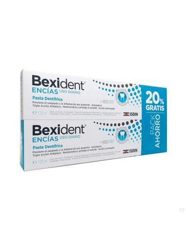 PACK BEXIDENT PASTA BLANQUEANTE 2 X...