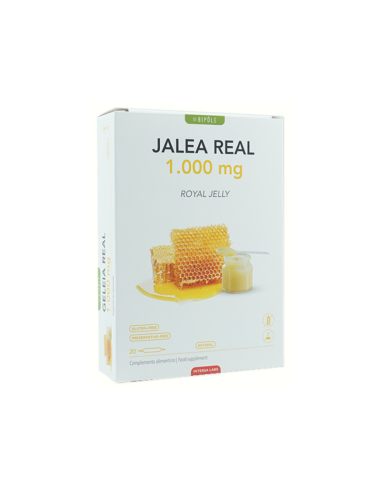 BIPOLE JALEA REAL 1000 MG 20 AMPOLLAS