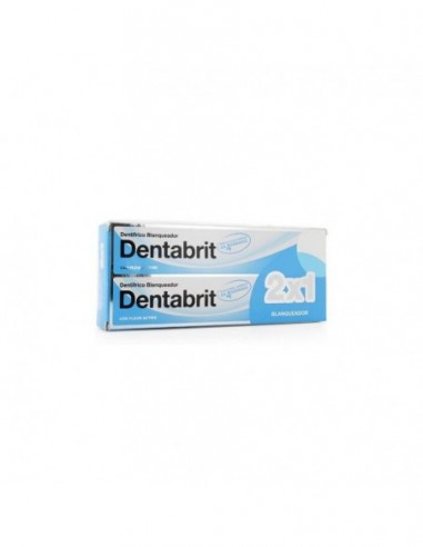 Dentabrit Blanqueador 2 Tubos 125 Ml