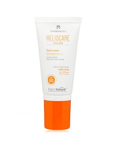 Heliocare Color Gelcream Spf 50 Protector Solar 1 Envase 50 Ml Light