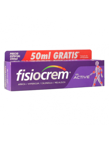 FISIOCREM GEL ACTIVE 1 TUBO 250 ML