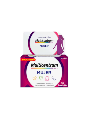 Multicentrum Mujer 30 Comprimidos