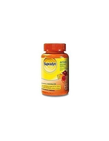 SUPRADYN ENERGY GUMMIES 70 CARAMELOS DE GOMA SABOR FRAMBUESA CEREZA Y NARANJA