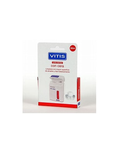 Vitis Cinta Dental Con Cera 50 M