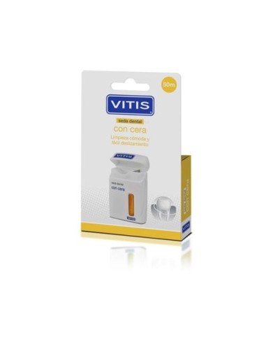 Vitis Seda Dental Con Cera 50 M