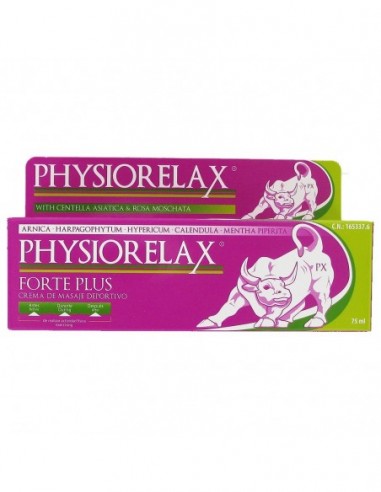 Physiorelax Forte Plus Crema De Masaje Deportivo 1 Envase 75 Ml