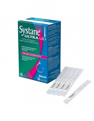 SYSTANE ULTRA UNIDOSIS GOTAS OFTALMICAS LUBRICANTES 30 MONODOSIS 0,7 ml