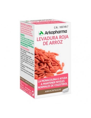 Levadura Roja De Arroz Arkopharma 45 Capsulas