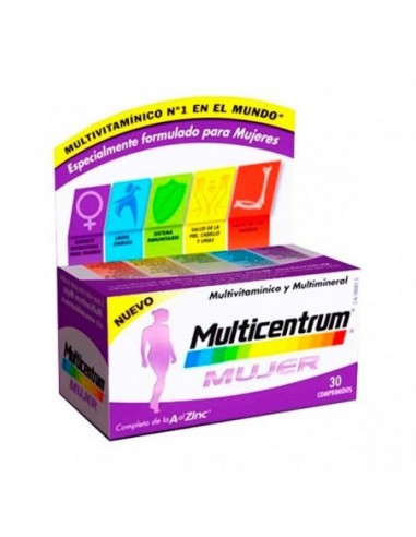 Multicentrum Mujer 30 Comprimidos