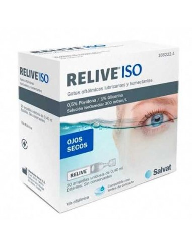 Relive Iso Esteril 30 Monodosis 0,4 Ml